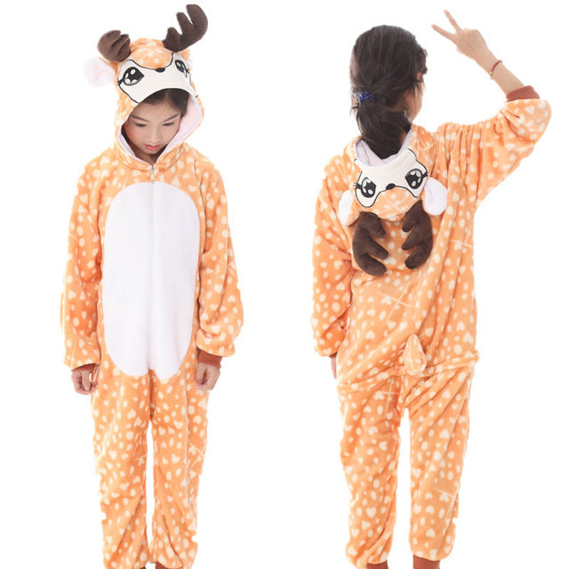 Unicorn Pajamas For Children Animal Cartoon Blanket Sleepers Baby Costume Winter 2019 new Boy Girl Licorne Onesie
